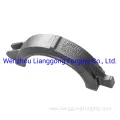 Customized Pipe Clamp Forging in Construction Machinery